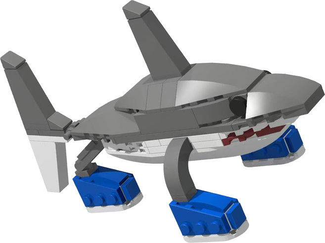 이탈리안 브레인롯 조립블럭 8시리즈 블록, 트랄랄레로트랄랄라, 1개