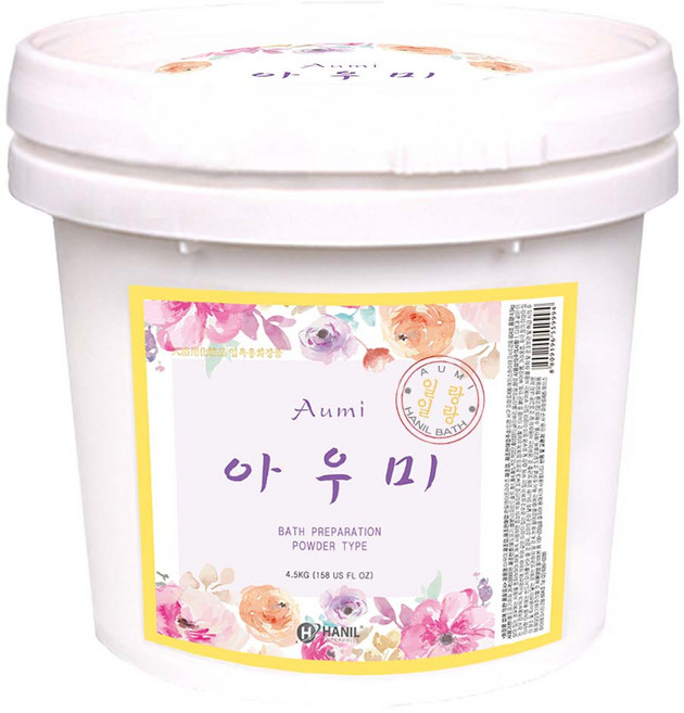 일랑일랑 아우미 대용량 입욕제 족욕제 (샵/가정용), 1개, 4.5kg