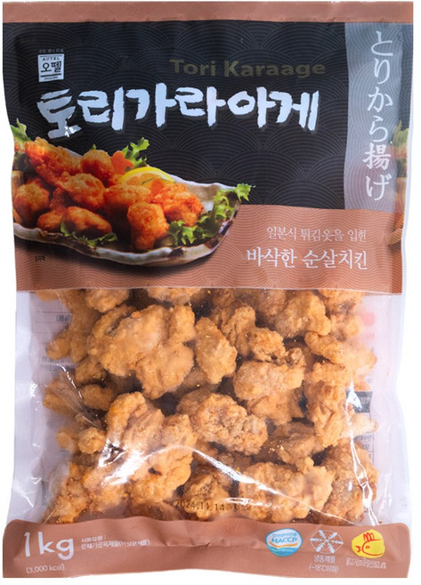 (주)오뗄 토리 가라아게, 5개, 1kg