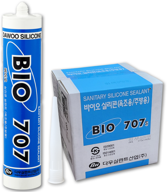 다우실리콘 707 바이오 욕실 화장실 주방 곰팡이 방지 실리콘 실란트(백색) 1박스, 25개