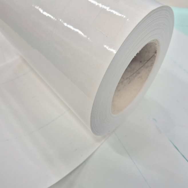 투명시트지 접착식 A4 x 45M 1롤 손코팅지, 투명