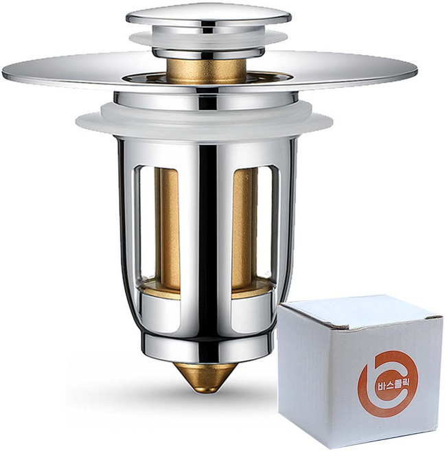 바스원 올인원 만능마개 세면대마개 물마개, 1개