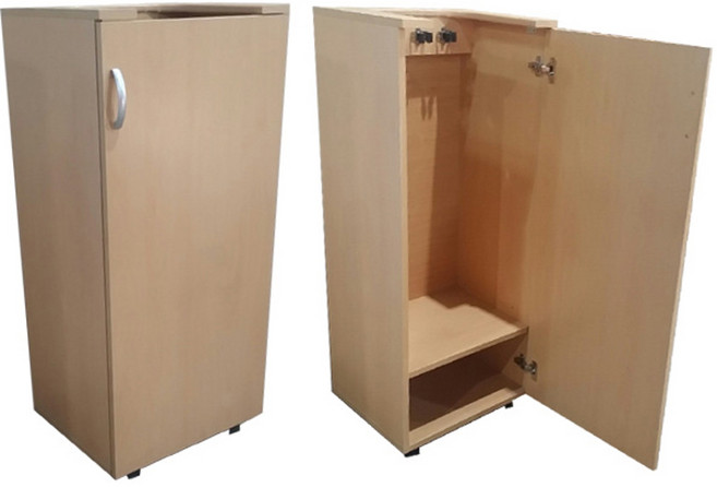 청소도구보관함/소 도구함 청소도구걸이 수납함 정리함 용품 학교 관공서 사무실 학원, 블랙, 1개