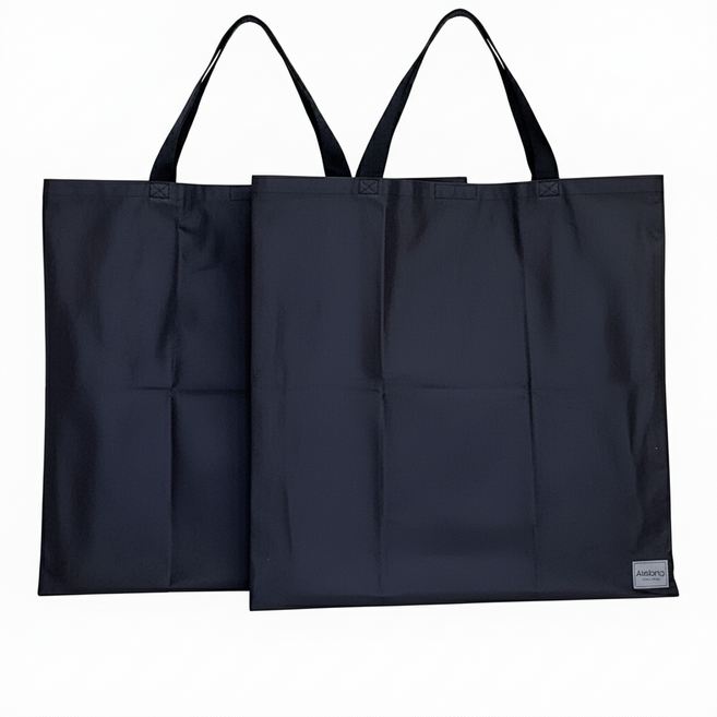 알로롱캠핑 캠핑의자 수납가방 1+1, M, 블랙, 2개, 1단