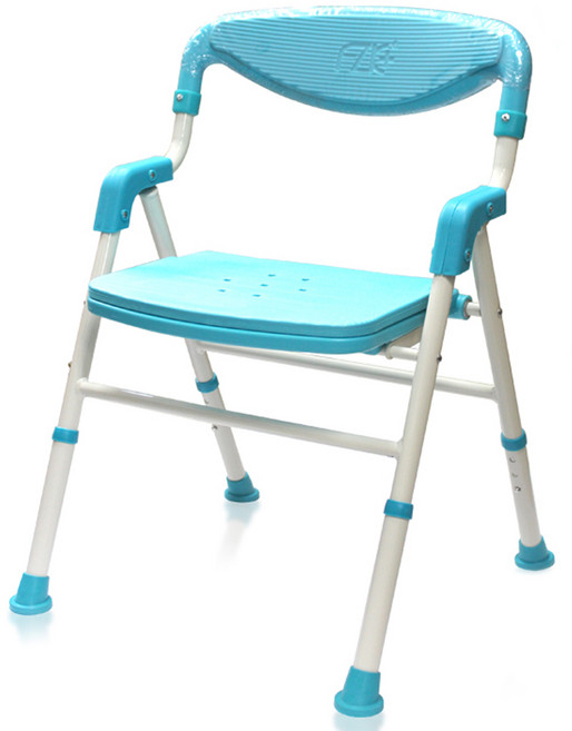 FZK 접이식 목욕의자 FZK-188, 1개, 블루