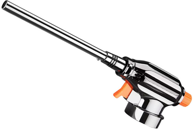 원터치 자동점화 롱토치 캠핑 토치 부탄가스 토치, 3개, SF-115