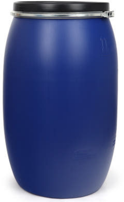 플라스틱 드럼통 120 리터 pe 드럼통 공드럼, 1개