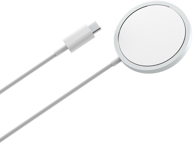 요이치 맥세이프 충전기 케이블, 화이트실버, 1개