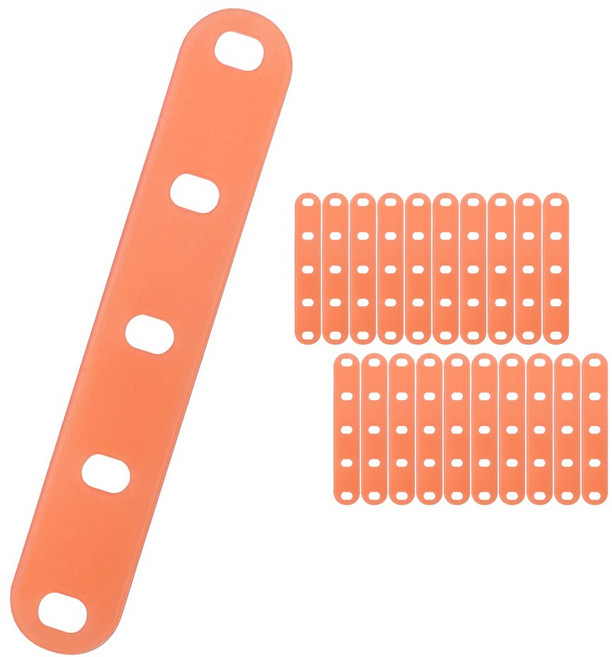 루시피 열펌 와인딩 실리콘 밴드 고무줄 20개입, 1개