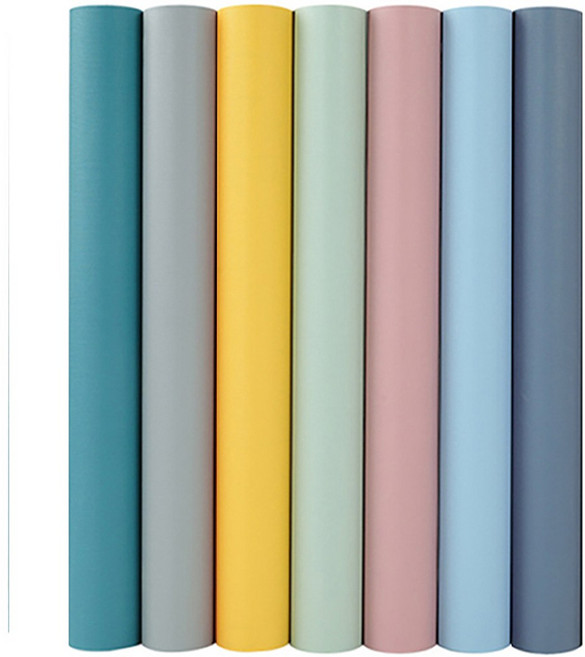 [1+1] 모바드 벽지 마카롱 60cm x 300cm 셀프 도배 벽지 풀없이 붙이는 벽지 자체 접착 모란디 단색 방수 벽 스티커 벽 장식 스티커 침실 벽지 배경 벽 따뜻함 보온, 1+1 유스그린