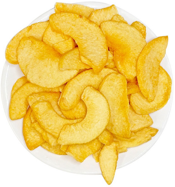 미다몰 HACCP 동결건조 황도 복숭아칩 70g+70g 과일칩, 2개, 70g