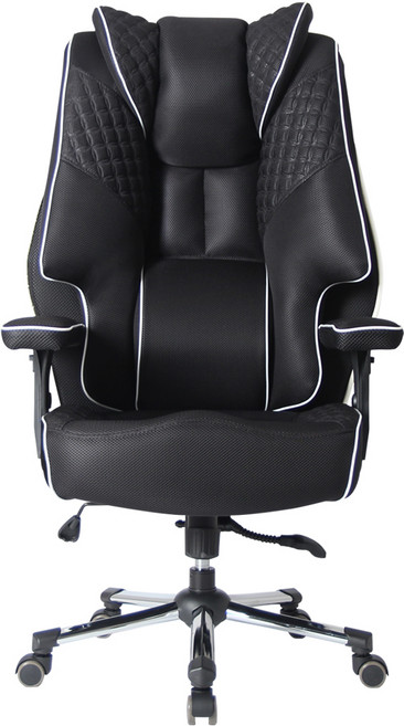 클라우드백 게이밍 컴퓨터 사무용 사무실 중역 PC방 편한 공부 책상 학생 의자 T800MQ, 블랙