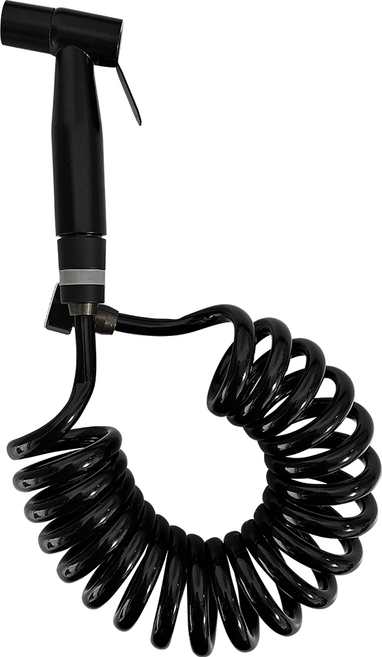 욕실 스프레이건 EVA 스프링 호스 세트, 블랙, 3.5m