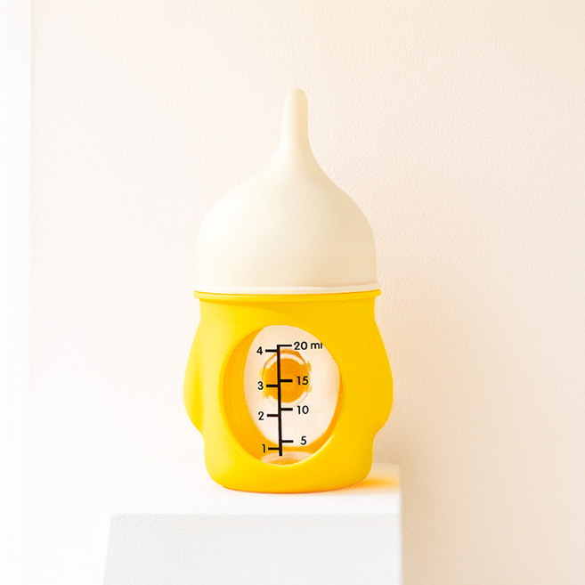 소소잡방 실리콘 반려동물 젖병 젖꼭지 세트 20ml, 1개, 블루