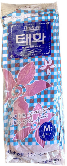 태화 올에이 고무장갑, 핑크, 중(M), 10개