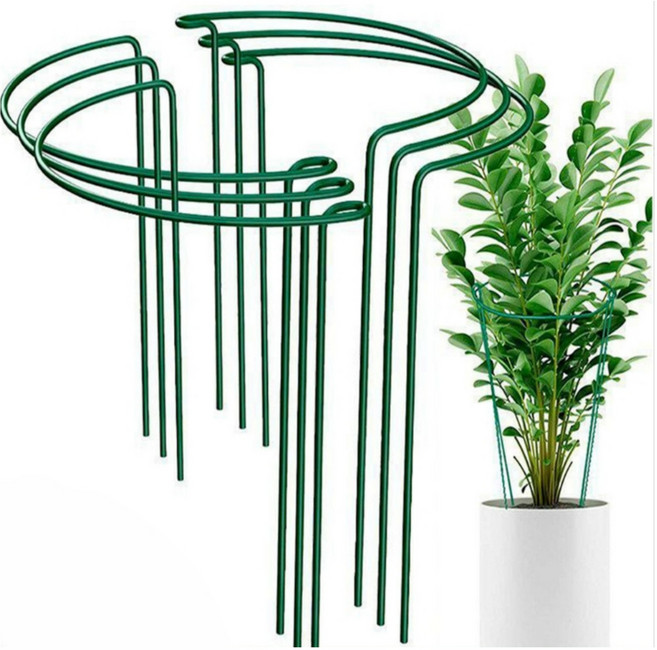 올어바웃하나 식물 지지대 원형 대, 6개