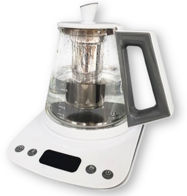 리빙앤웍스 프리미엄 유리 티포트 1.7L