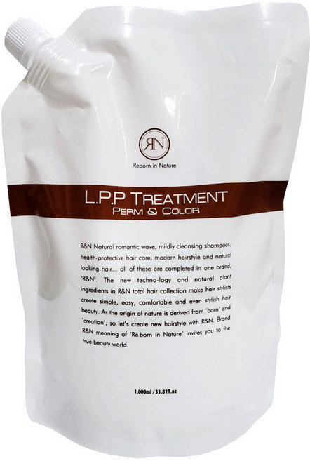 파우치형 일진 아렌 LPP 트리트먼트 펌&컬러, 1L, 2개