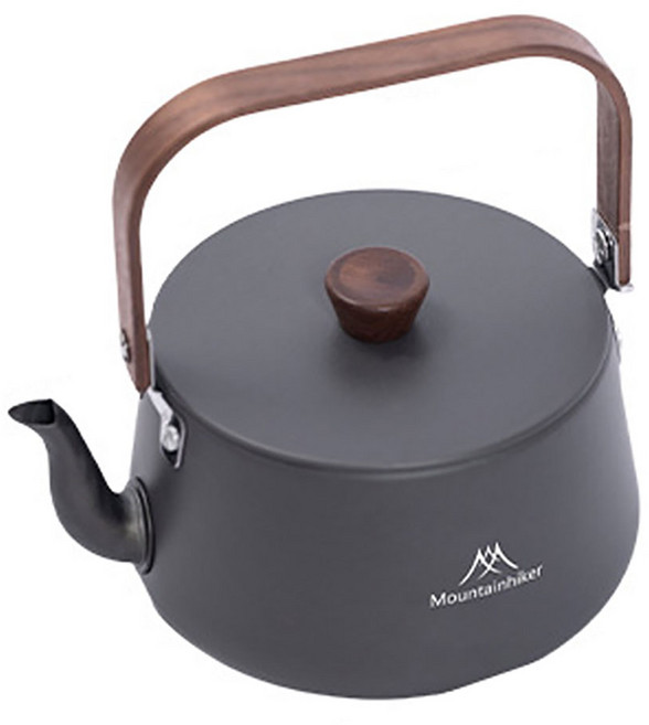 [마운틴하이커] 캠핑용 알루미늄 드립 주전자 szk1094, 1개, 그레이(szk1094)