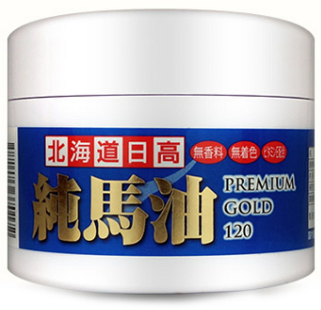 북해도 마유 100 크림 일본 말 얼굴 바디 팔 발 120g, 1개