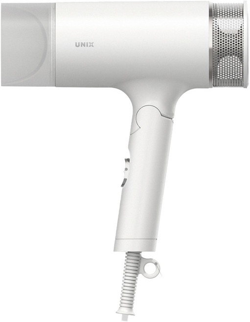 유닉스 접이식 헤어드라이어 UN-B1691 1700W, 화이트