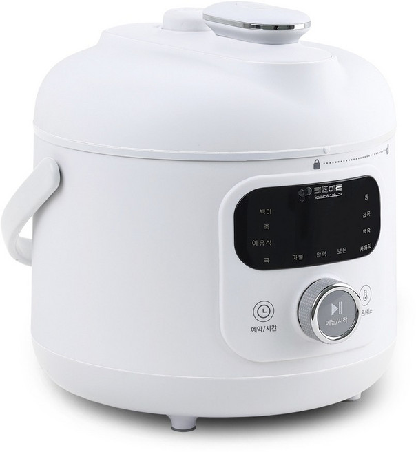 키친아트 허브 3~4인용 압력밥솥 전기밥솥 3종 택 1, WHITE(2310)
