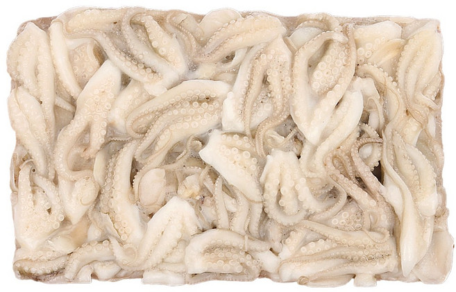 냉동 절단 쭈꾸미 태국 내장 손질된 쭈꾸미, 2개, 900g