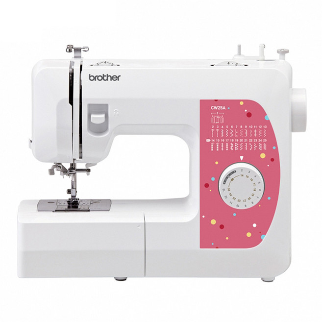 부라더미싱 정품 CW25A (공구함세트+잡지+수강증) 가정용 홈미싱 브라더 재봉틀