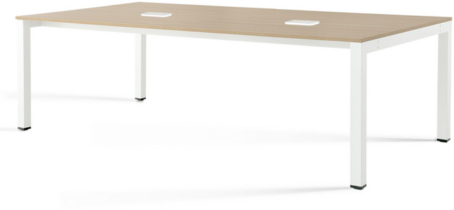 [두닷] 콰트로 볼드 2400 테이블_콘센트형(2개), 덴버오크+에어화이트(콘센트2개)/USB-C타입