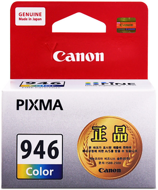 캐논 PG945XL CL946XL MG2490 MG2590 MG3090 TS3190 TR4595, 컬러 [CL-946 정품잉크], 1개