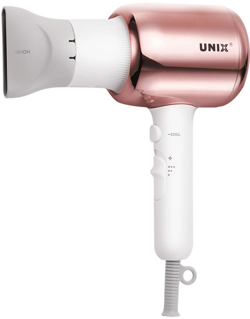 유닉스 40주년 리미티드 에디션 헤어 드라이어 2100W, UN-B1642, 핑크골드
