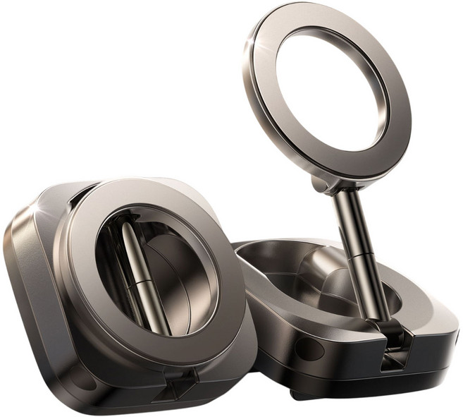 Lisen 플라이미니 항공기 기내용 스마트폰 태블릿 거치대 캐리어, 블랙