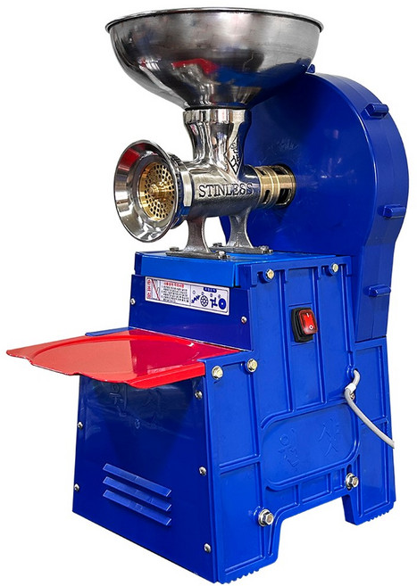 한국기계MC 0.5마력 양념 분쇄기 고추기계 양념분쇄기 민찌기 김장앙념 물고추기계 분쇄기 마늘가는기계 고추가는기계 김치양념 메주콩가는기계 분쇄, 0.5마력 커버형 양념분쇄기