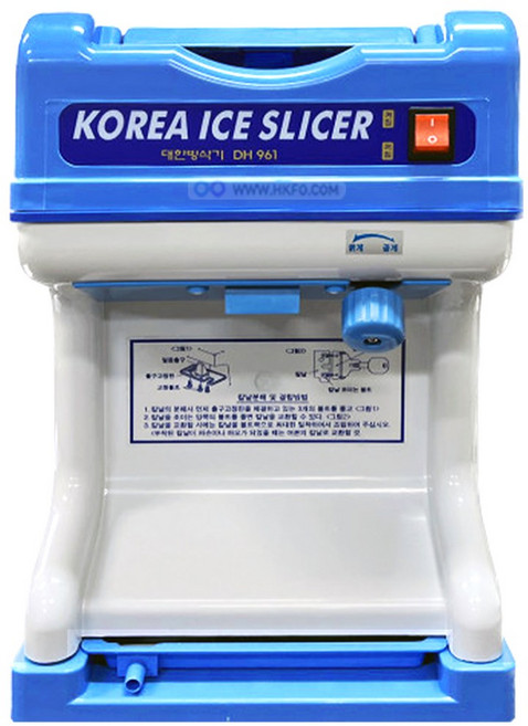 대한산업 국내산 업소용 빙수기 빙삭기 얼음가는기계 팥빙수기계 DH-961