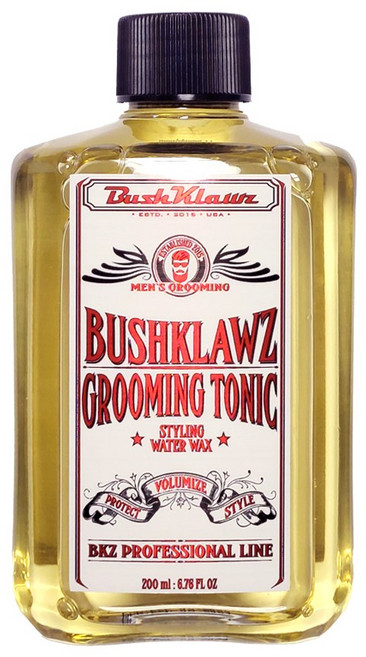 [부시클로스 본사직영몰] 헤어 그루밍 토닉 200ml 남성용 포마드 헤어토닉 바버샵 볼륨, 1개