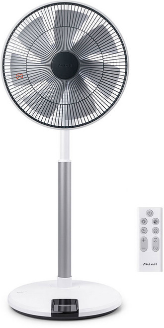 신일 좌석용 BLDC 서큘레이터 무소음 선풍기 써큘레이터 리모컨 저소음 3D입체회전 가정용 사무실, SIF-WT14DP