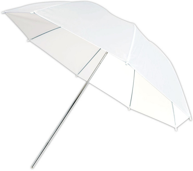 알파믹 촬영 조명 엄브렐러 화이트 투과형 소프트라이트 우산 84cm표준, 1개