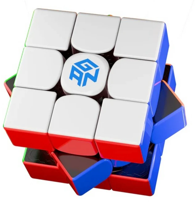 GAN15 New Black UV Coated 간큐브 간즈큐브 33 자석큐브 루빅스 선수용 스피드 마그네틱 큐브 333, 1개 - 쿠팡