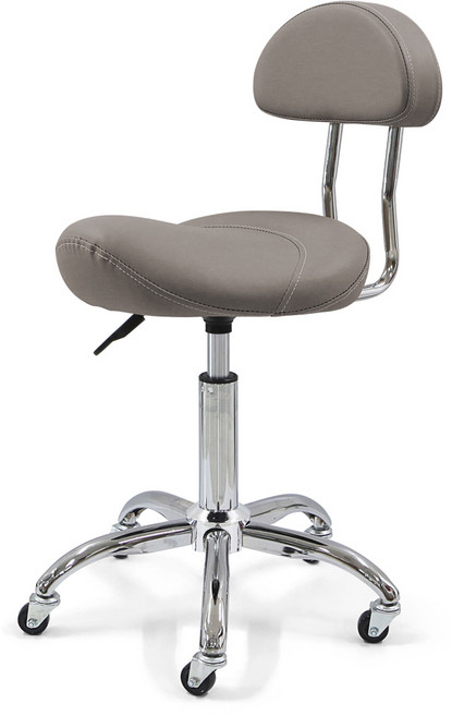 모에타 루쏘 승마형 등 보조의자 71번, 1개, 라이트그레이