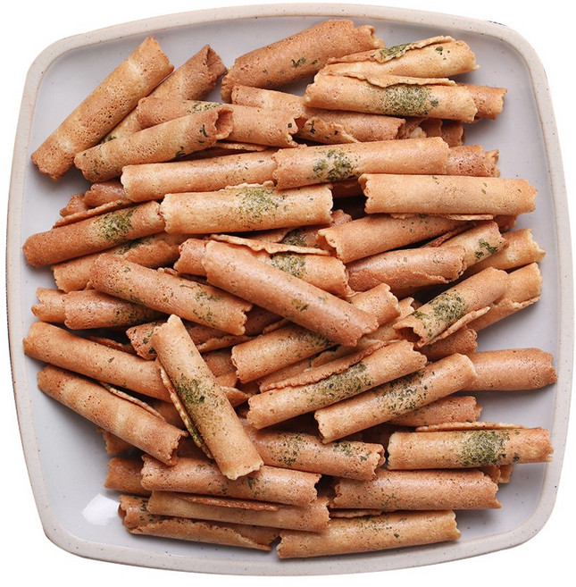 미다몰 파래 김말이 전병 600g+600g 옛날 과자 특대량, 2개, 600g