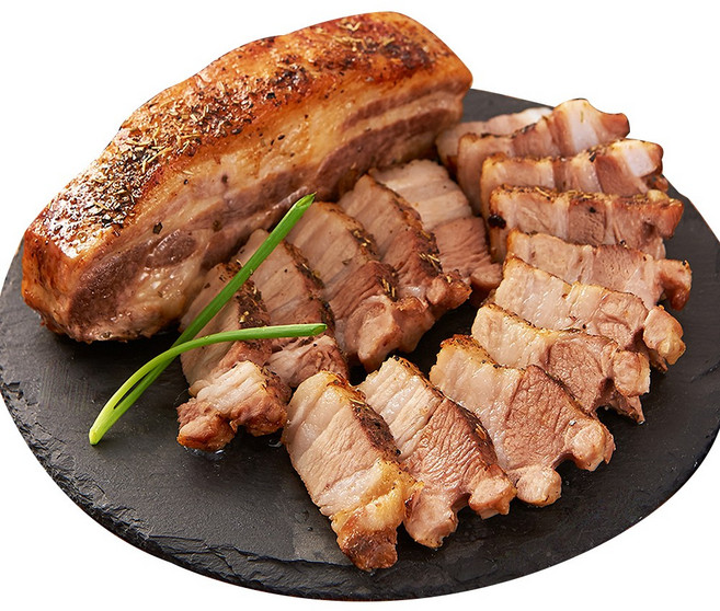 그곳에가면 황토가마 참나무 훈제 삼겹살 320g내외 1팩, 1개, 320g