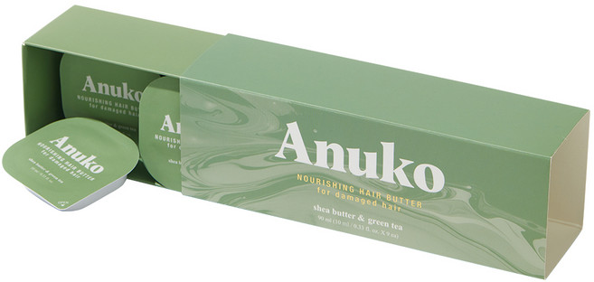 아누코 너리싱 헤어버터 여행용 트리트먼트 기내 반입 가능 미니 사이즈, 9개, 10ml