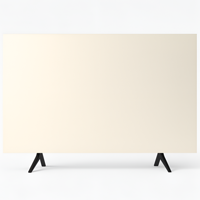 르브아 TV 커버 고탄력 고무 밴드 티비 가리개 55인치 65인치 75인치, 아이보리