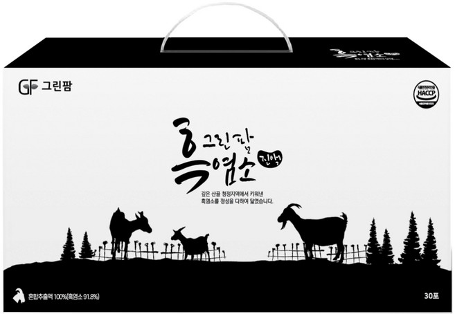 그린팜 녹용담은 흑염소진액, 2.7L, 3박스