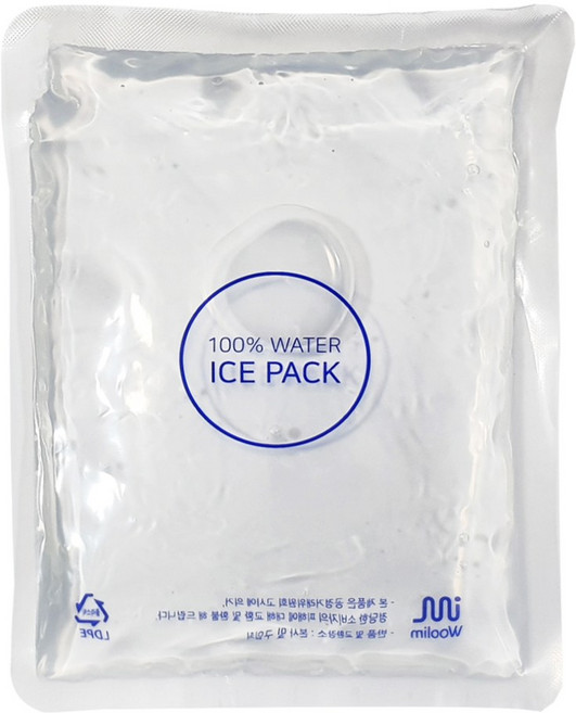 포장백서 물아이스팩 친환경 에코 아이스 팩 완제품, 12cm x 17cm (126개), 126개, 1개