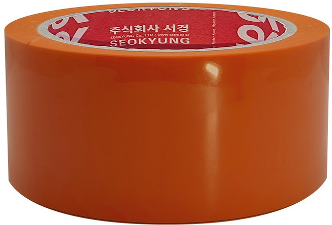 초강력 컬러테이프 (45M -50개입) C45 오렌지, 50개