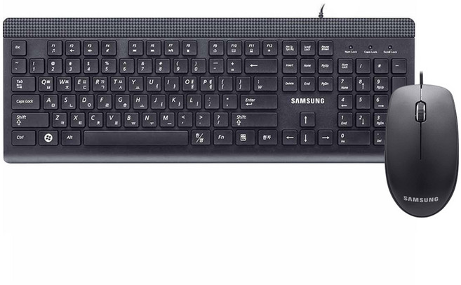 삼성전자 유선 키보드마우스세트 SKP-900B, 일반형