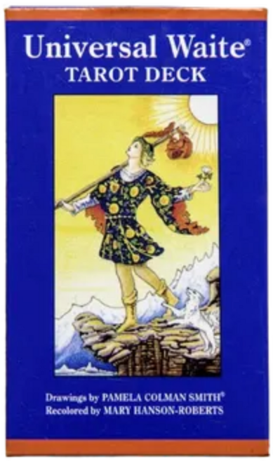 유니버셜웨이트 타로카드 입문자타로카드 한글설명서+보관파우치, 1개