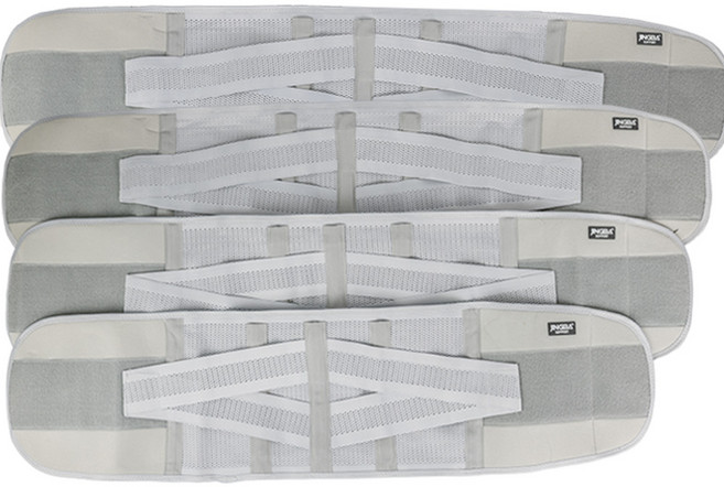 2중 압박 의료용 허리보호대 허리복대 허리부목 요추 척추 고정 지지대 벨트 밴드, 1개