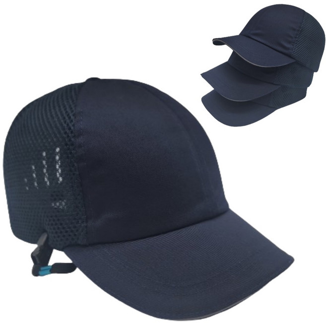 진브릭 경량 경작업모 모자 여름 가벼운 시원한, 네이비, 1개